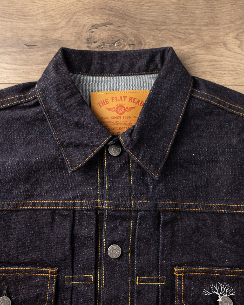 Flat Head FN-OJ-D002 - 14.5oz 50's Type II Denim Jacket