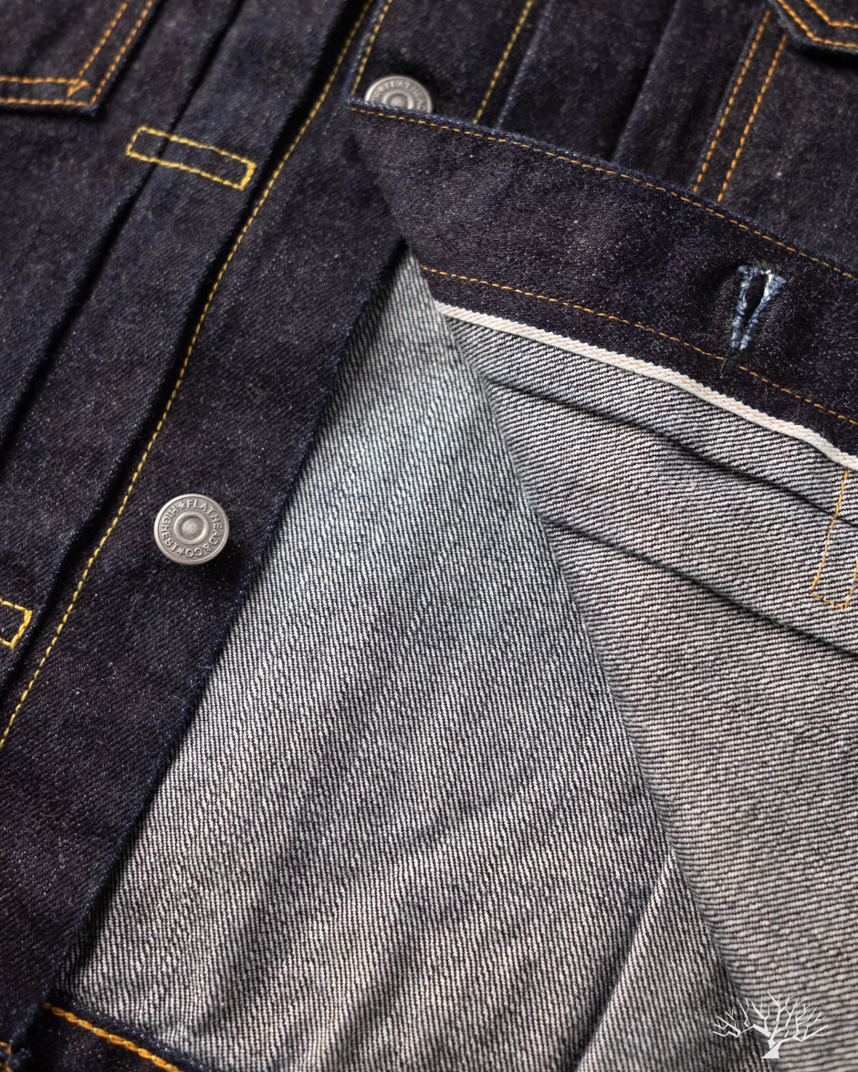 Flat Head FN-OJ-D002 - 14.5oz 50's Type II Denim Jacket