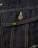 Flat Head FN-OJ-D102 14.5oz Denim Blanket Jacket