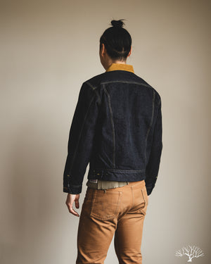 Flat Head - FN-OJ-D102 14.5oz Denim Blanket Jacket – Withered Fig