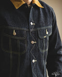 Flat Head FN-OJ-D102 14.5oz Denim Blanket Jacket