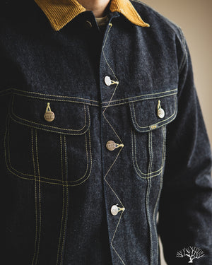 THE FLATHEAD デニムブランケットジャケット FN-OJ-D102 14.5oz 左綾ジンバブエコットン デニム ブランケットジャケット FN-OJ
