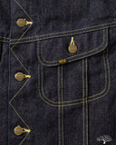 Flat Head FN-OJ-D102 14.5oz Denim Blanket Jacket