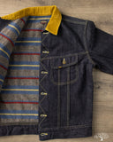 Flat Head FN-OJ-D102 14.5oz Denim Blanket Jacket