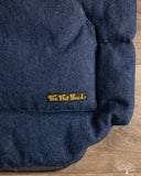 Flat Head FN-OJ-DPV001 - 12.5oz Natural Indigo Denim Puff Vest