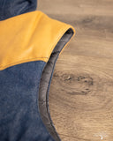 Flat Head FN-OJ-DPV001 - 12.5oz Natural Indigo Denim Puff Vest