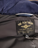 Flat Head FN-OJ-DPV001 - 12.5oz Natural Indigo Denim Puff Vest