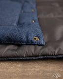 Flat Head FN-OJ-DPV001 - 12.5oz Natural Indigo Denim Puff Vest