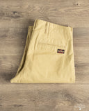 Flat Head FN-PA-C014 - 12oz Chino Trousers - Beige