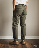 Flat Head FN-PA-C014 - 12oz Chino Trousers - Olive