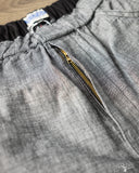 Flat Head FN-PA-C015 - 5oz Chambray Relaxed Fit Pants - Black