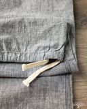 Flat Head FN-PA-C015 - 5oz Chambray Relaxed Fit Pants - Black