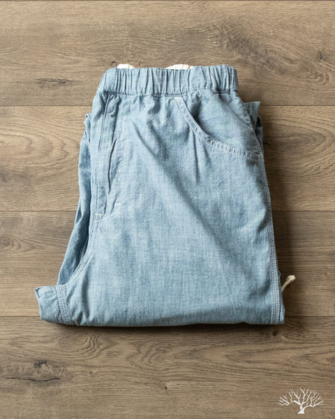 FN-PA-C015 - 5oz Chambray Relaxed Fit Pants – Withered Fig