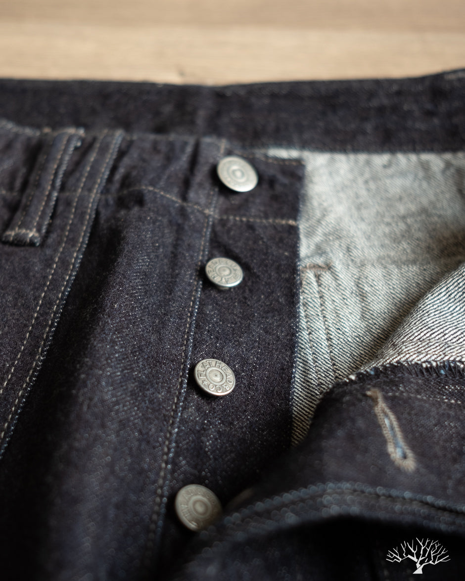 Flat Head FN-S-DP002 - 12oz Denim Half Pants