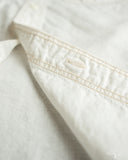 Flat Head FN-SCK-010L - 5oz Chambray Work Shirt - White