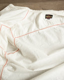 Flat Head FN-SCK-010L - 5oz Chambray Work Shirt - White