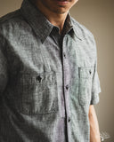 FN-SCK-010S - 5oz Chambray Short-Sleeve Work Shirt - Black