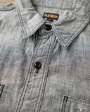 FN-SCK-010S - 5oz Chambray Short-Sleeve Work Shirt - Black
