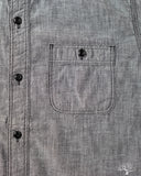 FN-SCK-010S - 5oz Chambray Short-Sleeve Work Shirt - Black