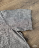 FN-SCK-010S - 5oz Chambray Short-Sleeve Work Shirt - Black