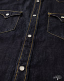 Flat Head FN-SDW-002L - 1950's 10oz Denim Western Shirt