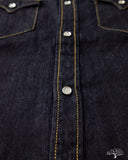 Flat Head FN-SDW-002L - 1950's 10oz Denim Western Shirt