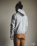 Flat Head FN-SWP-301 - Loopwheel Hooded Sweatshirt - Gray