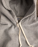 Flat Head FN-SWP-301 - Loopwheel Hooded Sweatshirt - Gray