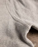 Flat Head FN-SWP-301 - Loopwheel Hooded Sweatshirt - Gray