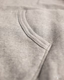 Flat Head FN-SWP-301 - Loopwheel Hooded Sweatshirt - Gray