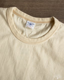 Flat Head FN-THC-101 - THC 9oz Plain Heavyweight Tee - Ivory