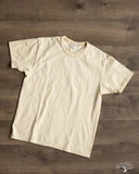 Flat Head FN-THC-101 - THC 9oz Plain Heavyweight Tee - Ivory