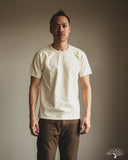Flat Head FN-THC-101 - THC 9oz Plain Heavyweight Tee - Ivory