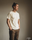 Flat Head FN-THC-101 - THC 9oz Plain Heavyweight Tee - Ivory