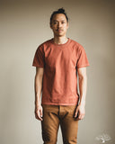 Flat Head FN-THC-101 - THC 9oz Plain Heavyweight Tee - Orange