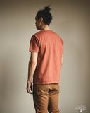 Flat Head FN-THC-101 - THC 9oz Plain Heavyweight Tee - Orange