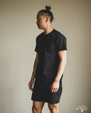 Flat Head FN-THC-101P - THC 9oz Pocket Heavyweight Tee - Black