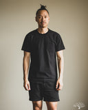 Flat Head FN-THC-101P - THC 9oz Pocket Heavyweight Tee - Black