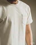 Flat Head FN-THC-101P - THC 9oz Pocket Heavyweight Tee - Nature