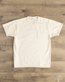 Flat Head FN-THC-101P - THC 9oz Pocket Heavyweight Tee - Nature