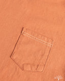 Flat Head FN-THC-101P - THC 9oz Pocket Heavyweight Tee - Orange