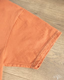 Flat Head FN-THC-101P - THC 9oz Pocket Heavyweight Tee - Orange