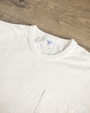 Flat Head FN-THC-101P - THC 9oz Pocket Heavyweight Tee - White