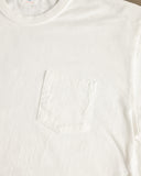 Flat Head FN-THC-101P - THC 9oz Pocket Heavyweight Tee - White