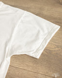 Flat Head FN-THC-101P - THC 9oz Pocket Heavyweight Tee - White