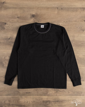Flat Head FN-THCL-201 - THC 9oz Long-Sleeve Heavyweight Tee - Black