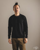 Flat Head FN-THCL-201 - THC 9oz Long-Sleeve Heavyweight Tee - Black