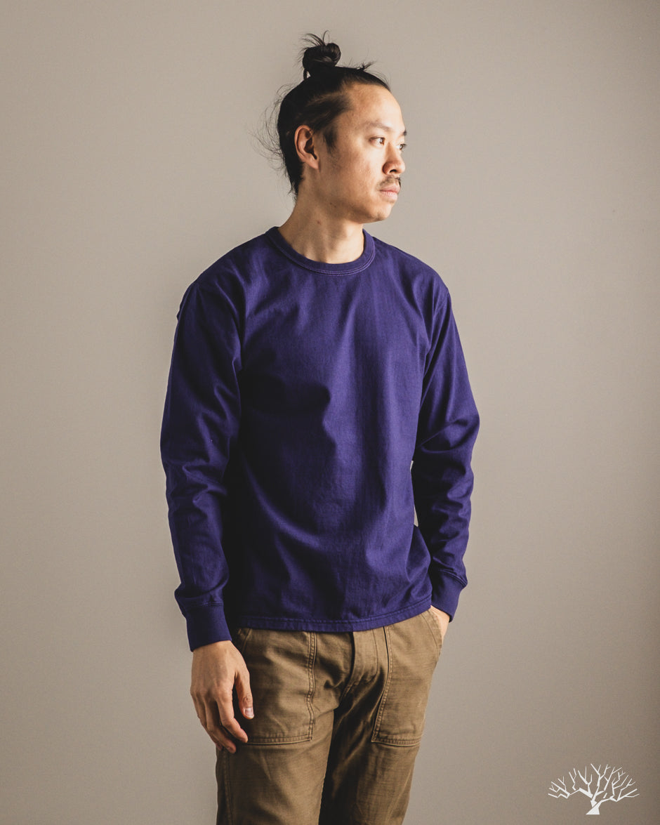 Flat Head FN-THCL-201 - THC 9oz Long-Sleeve Heavyweight Tee - Nasukon