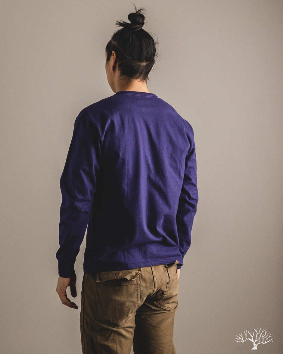 Flat Head FN-THCL-201 - THC 9oz Long-Sleeve Heavyweight Tee - Nasukon