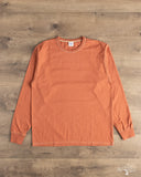 Flat Head FN-THCL-201 - THC 9oz Long-Sleeve Heavyweight Tee - Orange